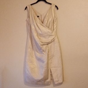 Gold Escada dress